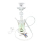 AZAZ Galactic Whirl — Luxury Glass Hookah Set with LED